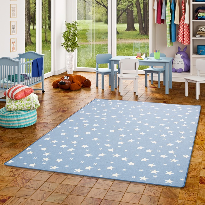 Image du produit Snapstyle Tapis de jeu pour enfants Stars (100 x 400 cm)