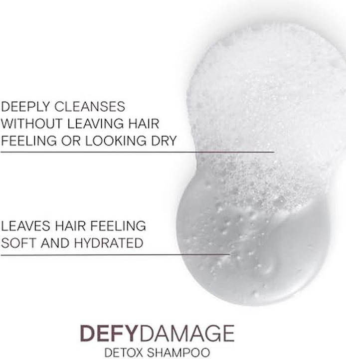 Actual product image Joico Defy Damage Detox Shampoo - Removes Chlorine, Hard Water Residue, and Product Build-Up (Liquid shampoo)