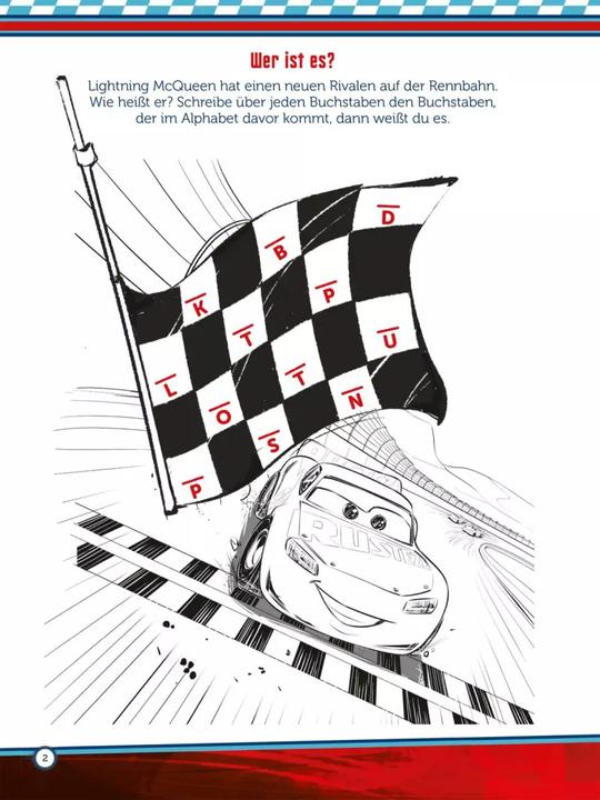 Produktbild Disney Cars 3: 1000 Sticker