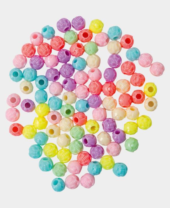 Produktbild I Am Creative Schmuckperlen – Rund, Pastellfarben