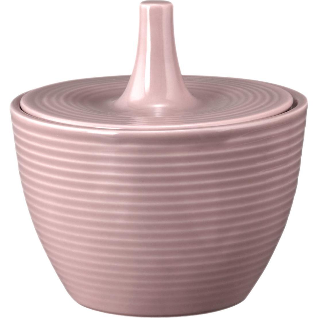 Seltmann Beat Color Glaze Zuckerdose, Vorratsbehälter, Rosa