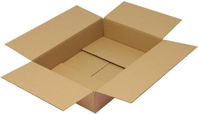 Actual product image Transpak Folding carton 1-wall dimensions 610x430x120mm A2 quality 1.30 C brown brown (25x)