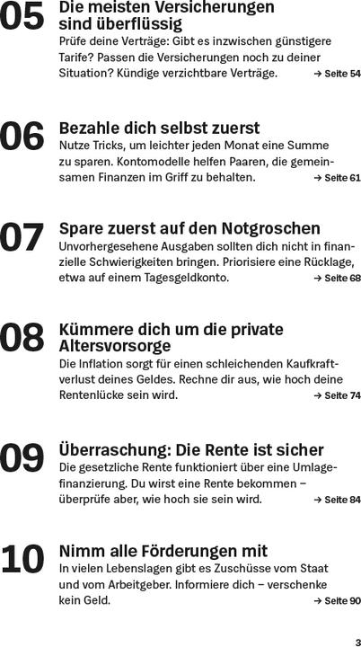 Nährwerte und Zutaten 21 Dinge über deine Finanzen, die du wissen solltest (Deutsch, Matthias Kowalski, 2025)
