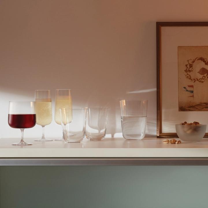 Actual product image LSA Set of 4 Arc Mugs 550ml Clear (0.55 l, 4 x)