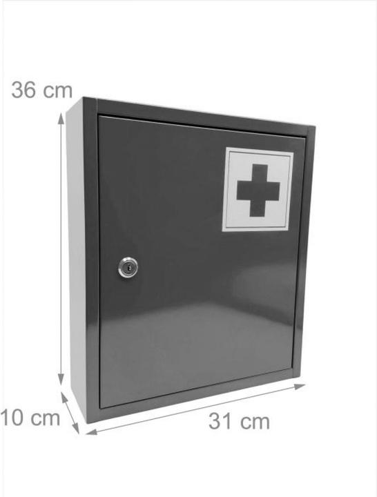 Actual product image Relaxdays medical cabinet