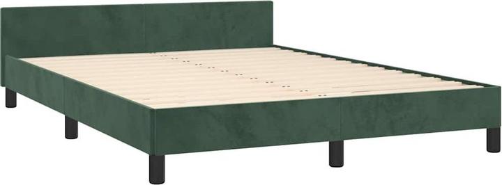 Actual product image vidaXL Bettgestell mit Kopfteil (140 x 200 cm)