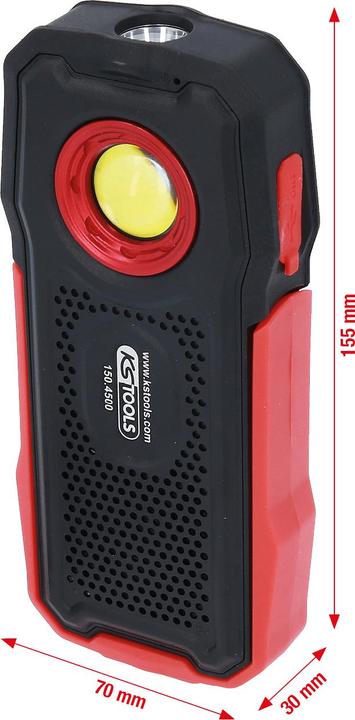 Actual product image KS Tools Mobile workshop hand lamp 500 lumen (500 lm)