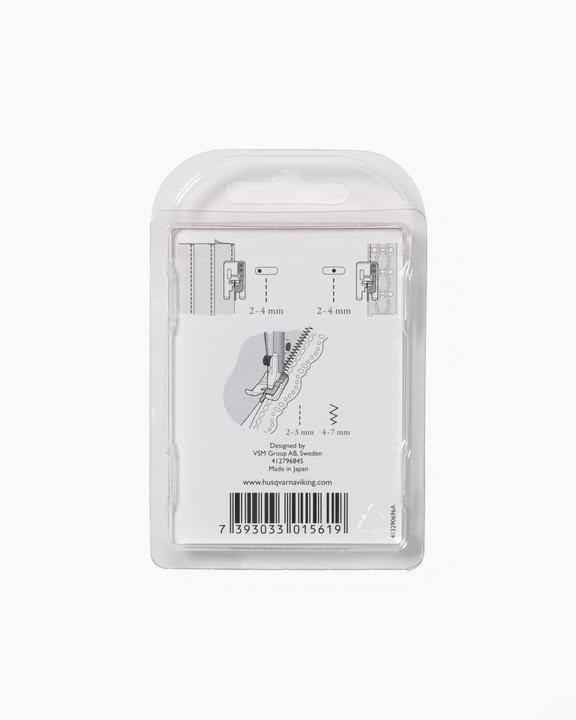 Produktbild Husqvarna Kantennähfuss mit Lineal in der Mitte