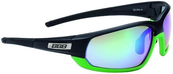 Produktbild BBB Adapt Fullframe MLC Sportbrille (Black Green, Gelb, farblos)