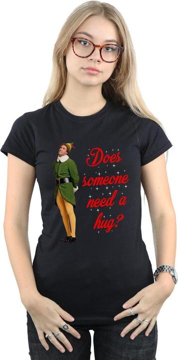Actual product image Elf Womens/Ladies Hug Buddy Cotton T-Shirt (M)