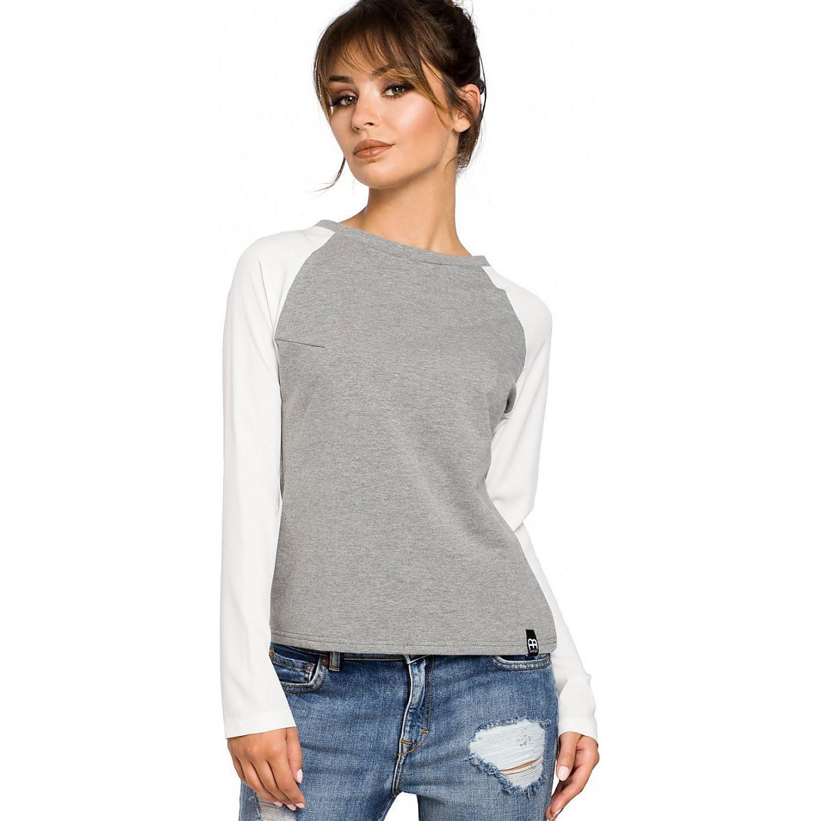 Be Wear, Damen, Pullover, 945423, Grau, (M)
