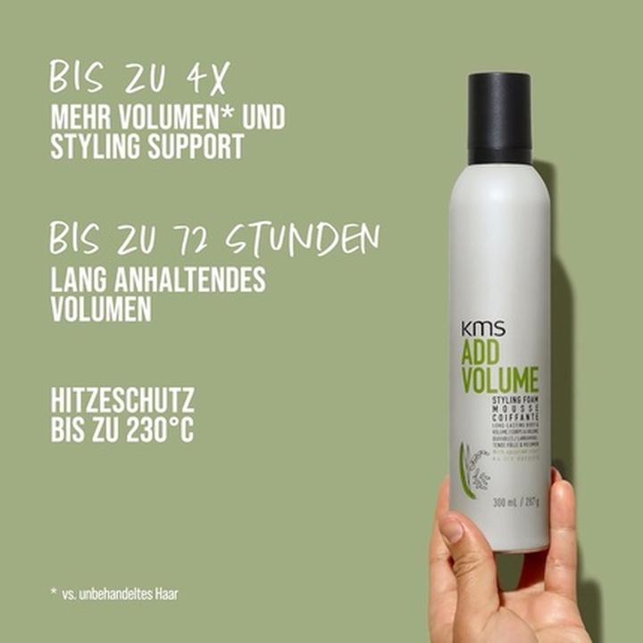 Image du produit KMS California Add Volume - Styling Foam (300 ml, Mousse de volume)