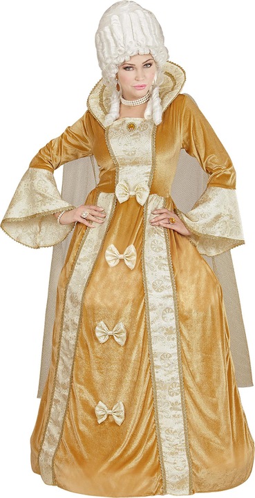 Produktbild Widmann Venezianische Edeldame mit Kleid mit Reifunterrock, Umhang (L)
