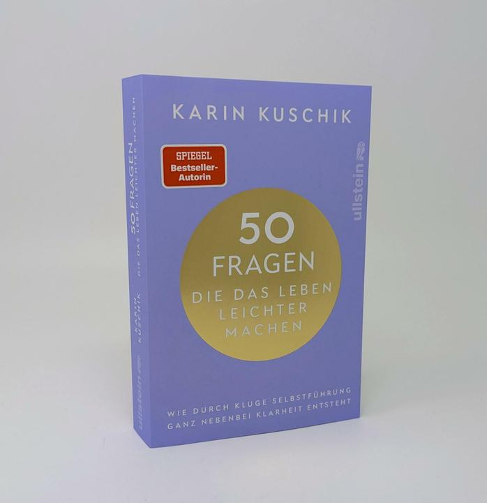 Actual product image 50 Fragen, die das Leben leichter machen (German, Karin Kuschik, 2025)
