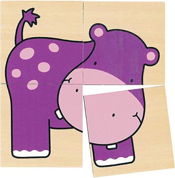 Actual product image Goki Karemo puzzle animals (20 pieces)