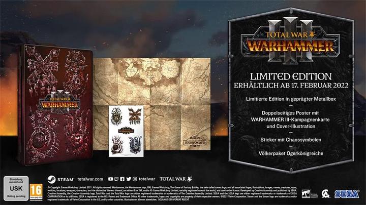 Actual product image Sega Total War: Warhammer 3 (PC, DE)