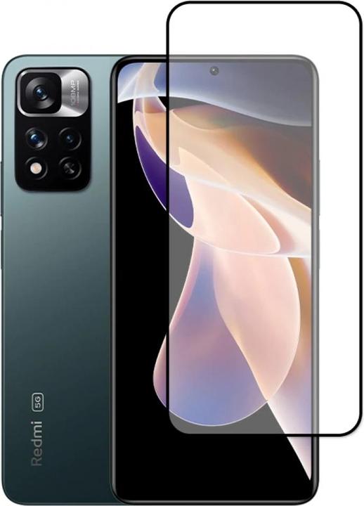 Produktbild Screenguard Xiaomi Redmi Note 11 Pro Full Screen Panzerglas Schutzfolie 2.5D 9H (1 Stück, Xiaomi Redmi Note 11 Pro)