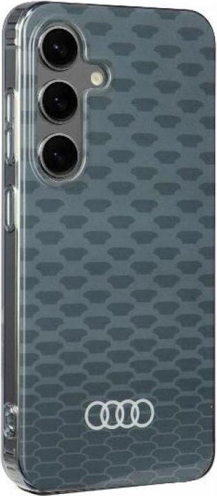 Actual product image Audi IML Stitching Pattern MagSafe Case S921szary/gey hardcase AU-IMLM-Q5/D3-GY (Samsung Galaxy S24)