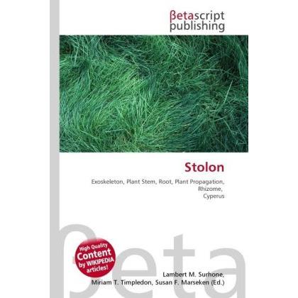 Stolon, Fachbücher von Lambert M. Surhone, Miriam T. Timpledon, Susan F. Marseken