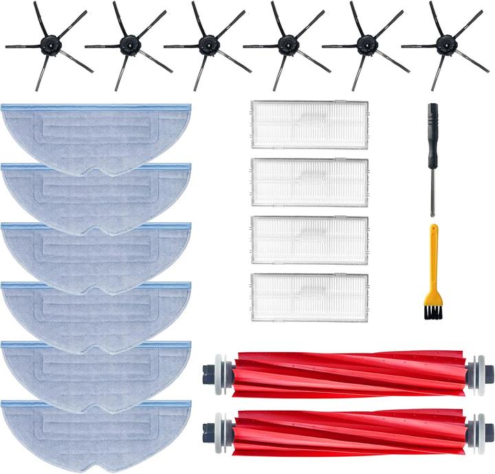 Immagine prodotto Plutoos UPhitnis 20pc accessori di ricambio per Xiaomi Roborock S7 S7+ S7 Plus S7 MaxV S7 Pro