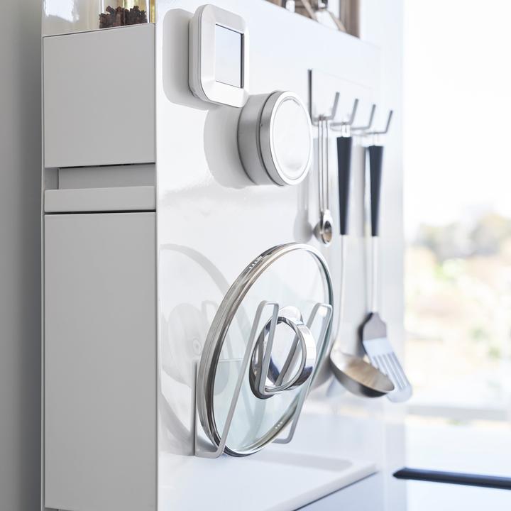 Actual product image Yamazaki 2-tier spice rack with drawers TOWER (50 x 12.50 x 52.50 cm)