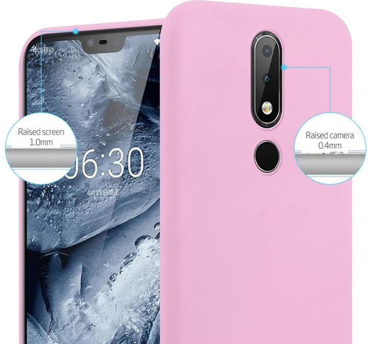 Actual product image Cadorabo TPU Candy Cover (Nokia 6.1 Plus)