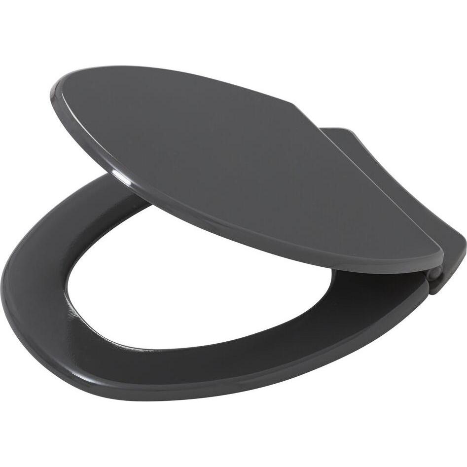 Tiger, Coperchio e sedile WC, Tenino Toilet seat with lid MDF Grey