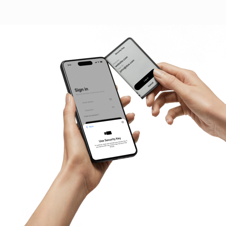 Actual product image Ledger Stax (Bitcoin, Cardano)