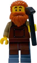 Actual product image LEGO Medieval Blacksmith Minifigure - Medieval Blacksmith Minifigure 21325 idea (82)