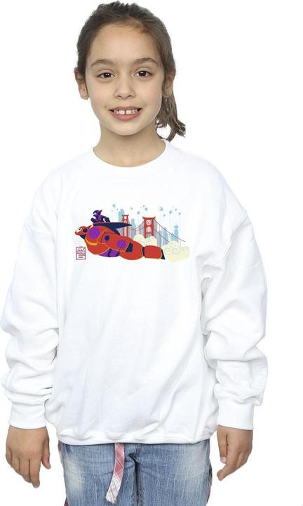 Produktbild Disney Big Hero 6 Baymax Hiro Bridge Sweatshirt Mädchen (152, 158)
