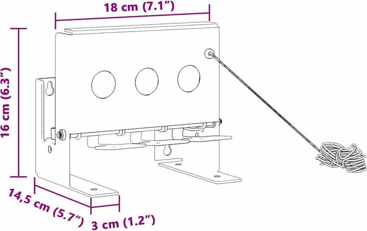 Image du produit vidaXL Trainingsziel