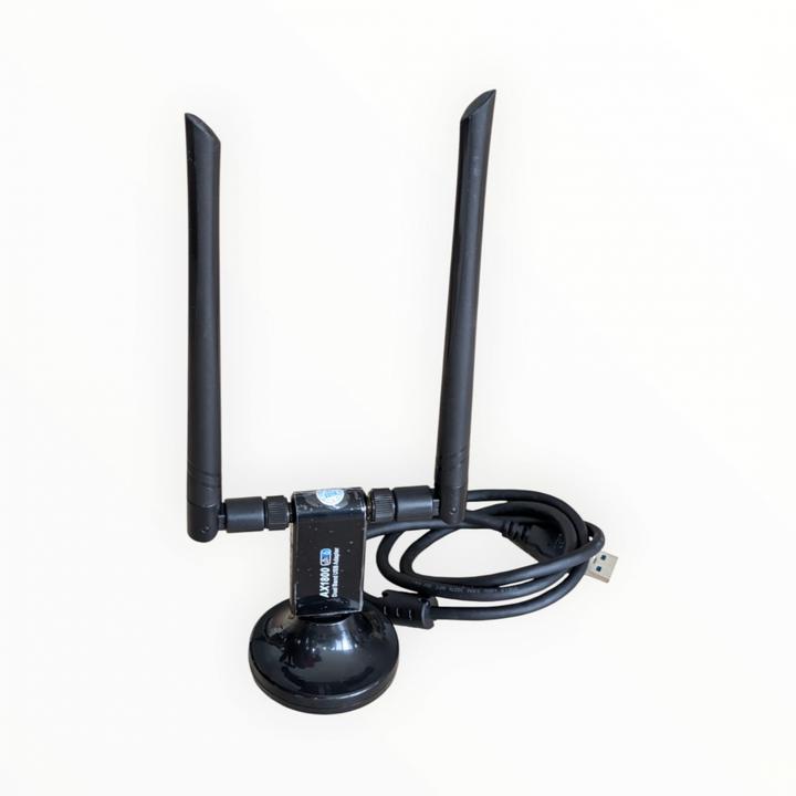 Produktbild Allnet Wireless AX 1800Mbit USB 3.0 WLAN Stick Dongle ALL-WA1800AX-EXT mit externen Antennen (USB 3.0)
