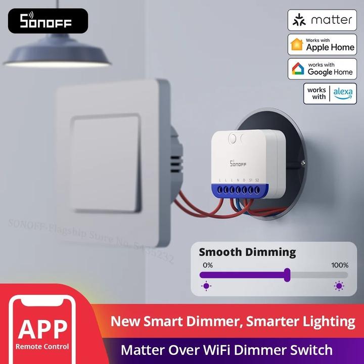 Immagine prodotto Sonoff Matter Over WiFi Dimmer Switch