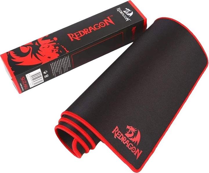 Actual product image Redragon P003 mouse pad Gaming mouse pad Black, Red (L)