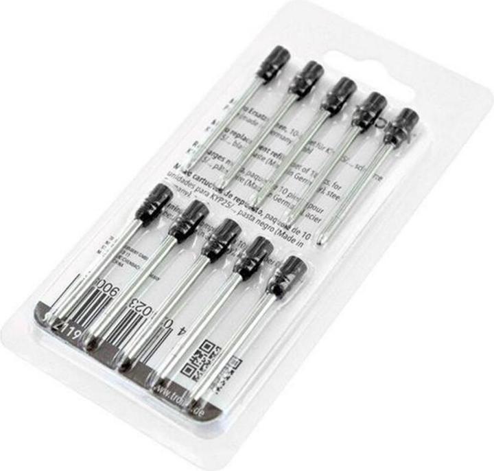 Troika Schreibmine (10 Stk., Schwarz, 1 mm)