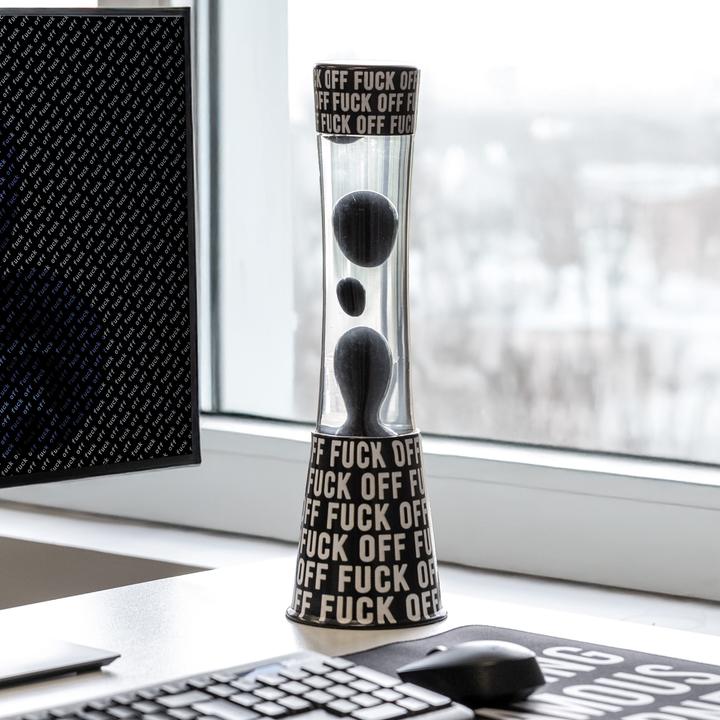 Image du produit Fisura Lava Lamp TOWER Fuck off (E14)