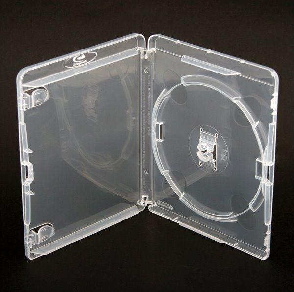Actual product image Amaray Case for BLU-RAY 14MM 1 CLEAR discs
