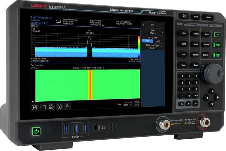 Uni-T UTS3084A Spektrum-Analysator 9 kHz, 8.4 GHz