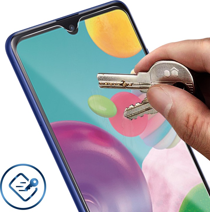 Produktbild Avizar Kristallklare Folie, Glas-Displayschutz (2 Stück, Samsung Galaxy A41)