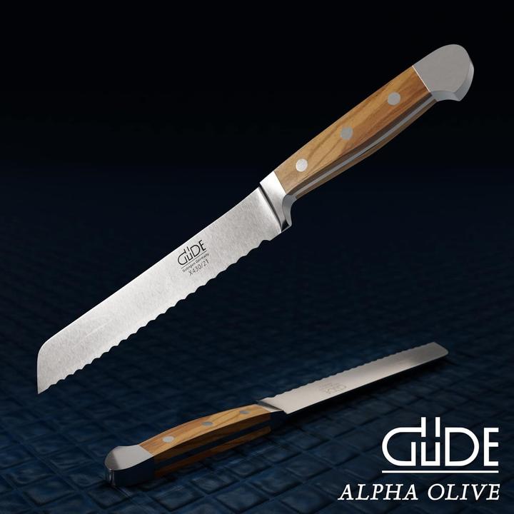 Immagine prodotto Güde Solingen Alpha coltello per il pane (21 cm)