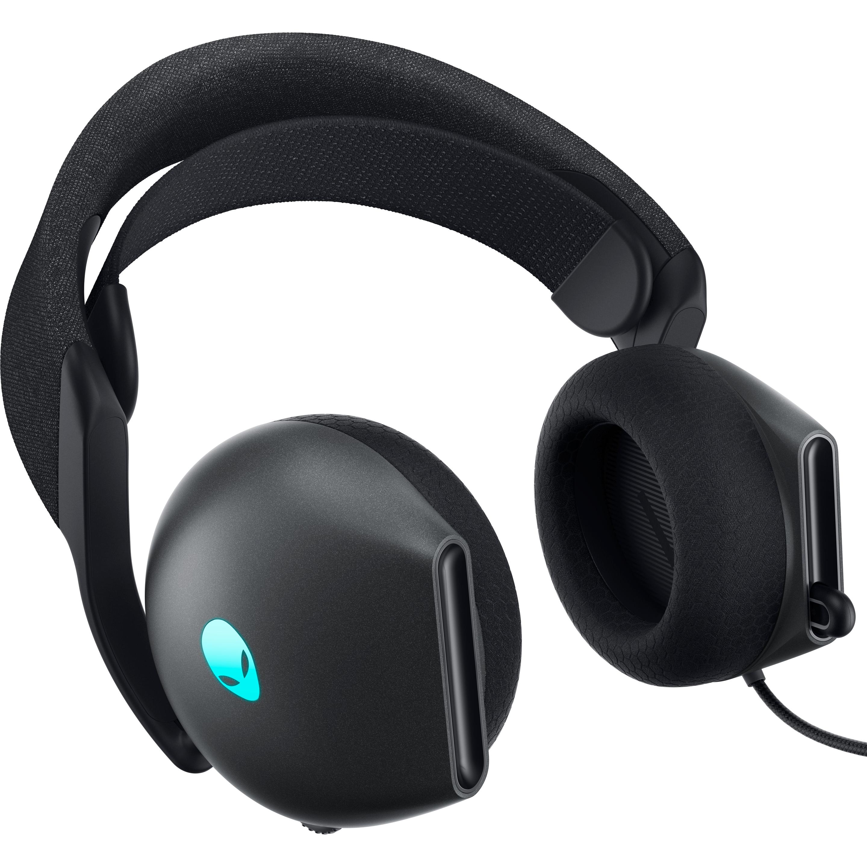Alienware Wired Gaming Headset - AW520H (Dark Side of the Moon) (Kabelgebunden), Gaming Headset, Schwarz
