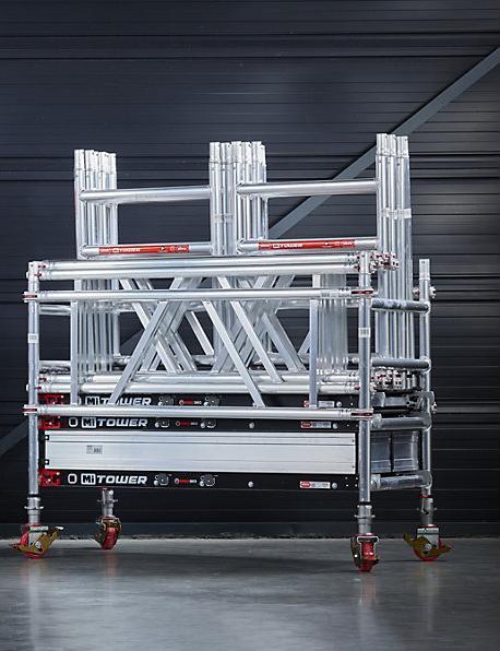 Actual product image Altrex MiTOWER Plus fast erection mobile scaffold tower (Multi-purpose ladder, 75 cm)