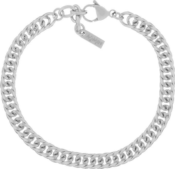 Amen Steel Armband (22 cm, Edelstahl)