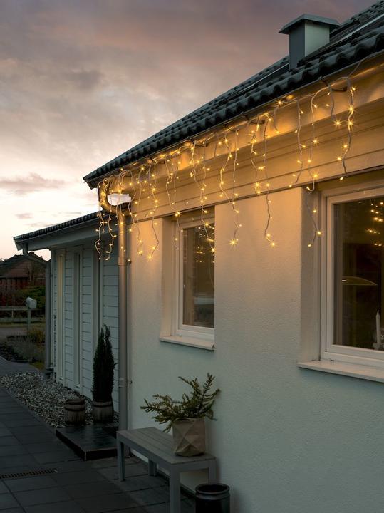 Actual product image Konstsmide LED System Ice Rain Chain 100 flg 4811103 (2.40 m)