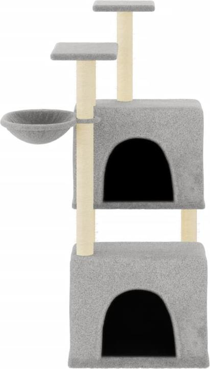 Actual product image vidaXL Kratzbaum (122 cm, Light grey)