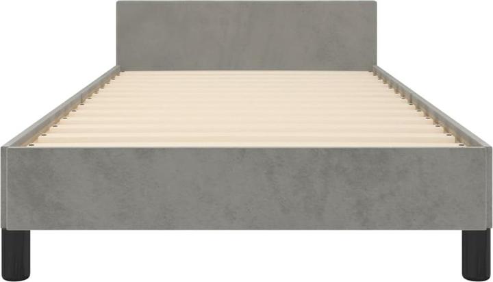 Image du produit vidaXL Bettgestell mit Kopfteil (100 x 200 cm)