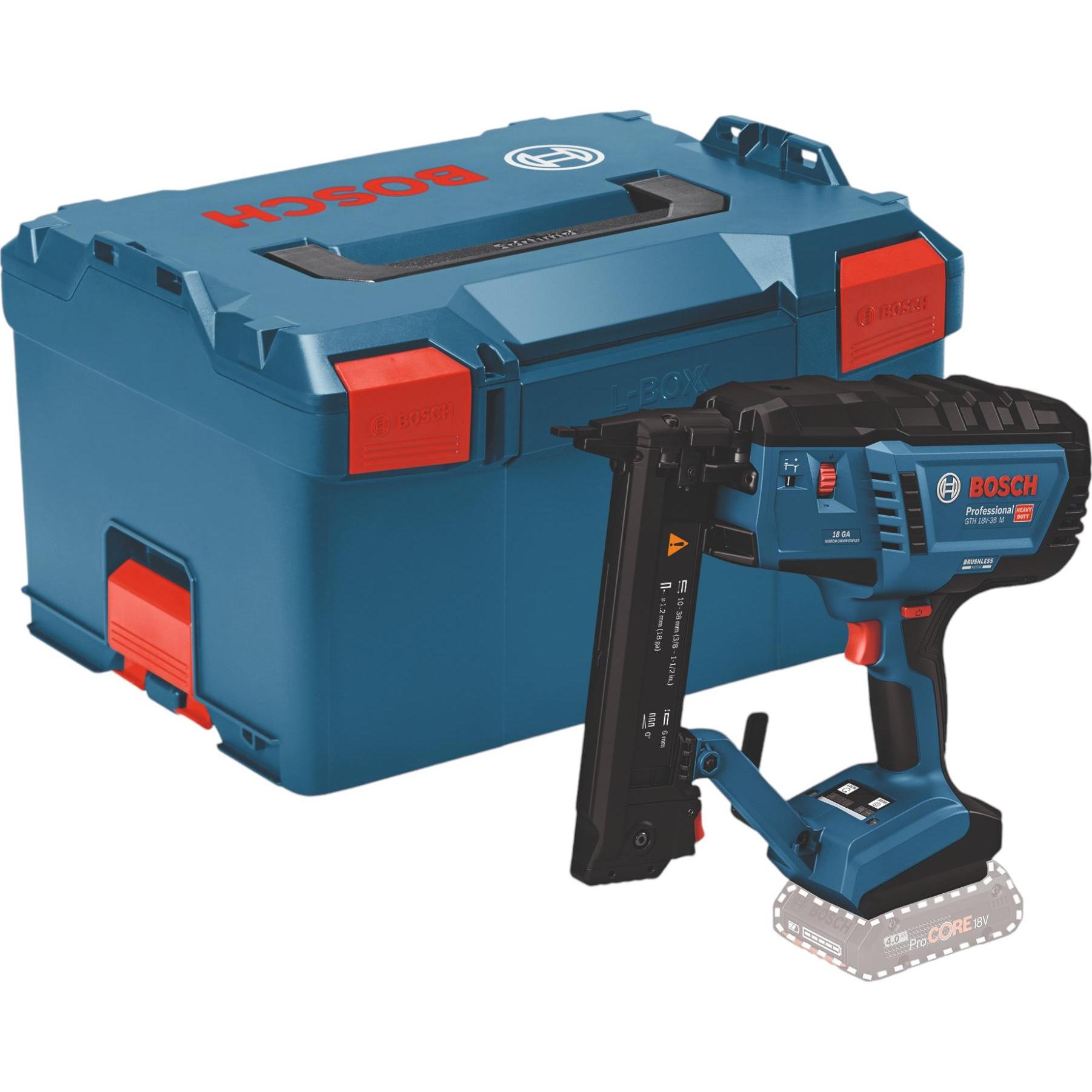 Bosch Professional, Tacker + Nagelpistole, GTH 18V-38 M