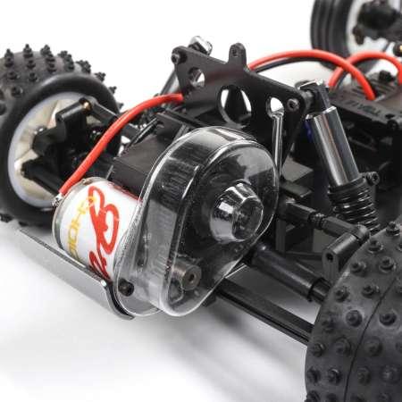 Actual product image Losi Mini JRX2 Electric Brushed Buggy 2WD 1:16 RTR Red (RTR Ready-to-Run)