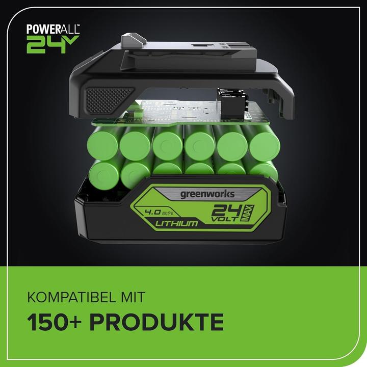 Image du produit Greenworks Volt Volt Accu Kettingzaag Incl 2 X Accu En Chargeur (Tronçonneuse à batterie)