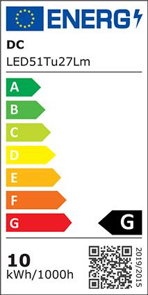 Etichetta energetica Scharnberger+Hasenbein 31132 Lampada LED a tubo 40x176mm E27 (E27, 700 lm, 1 x)